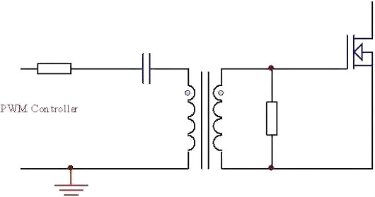 MOSFET柵極,驅動電路,PNP