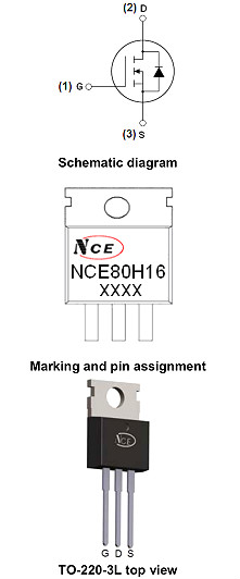 NCE80H16,NCE80H16參數,160A/80V